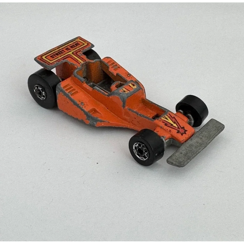 Hot Wheels Land Lord 1981 Mattel Orange Street Is Heat Vintage Diecast Race Car